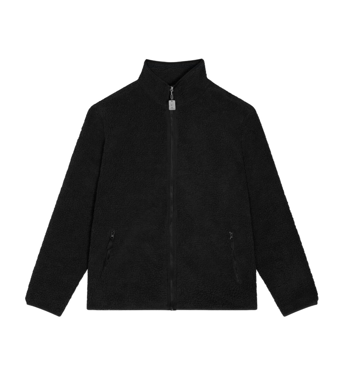Twill Brushed Overshirt Black - Image 5