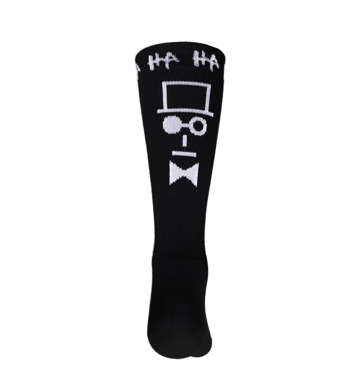 HA HA HA Sport Socks Black - Image 4