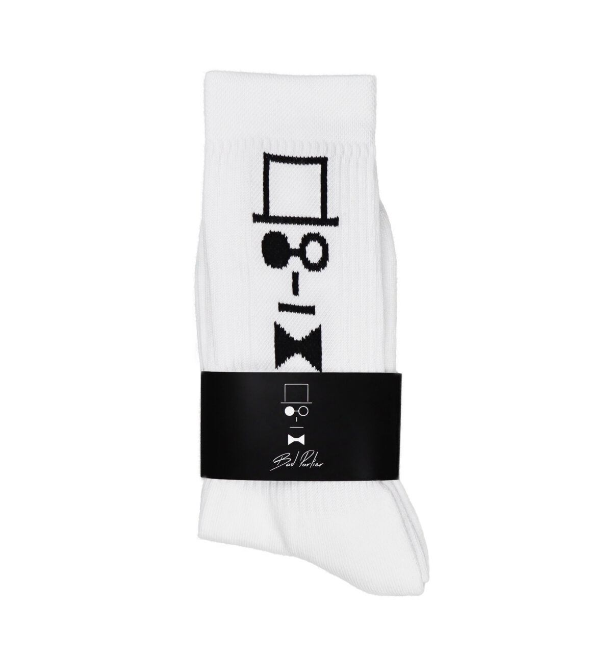 Top Hat Socks White - Image 2