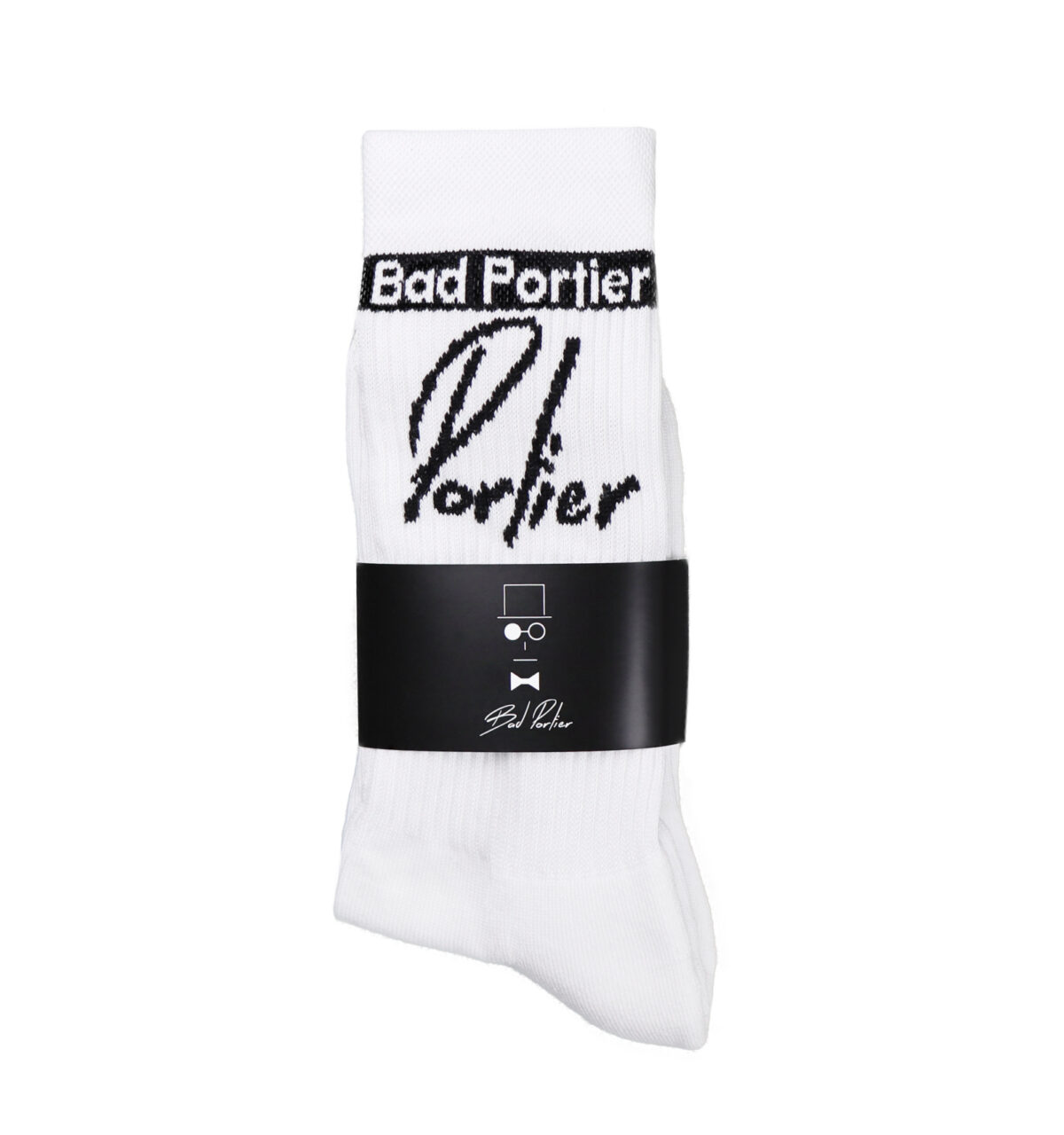 Top Hat Socks White - Image 2