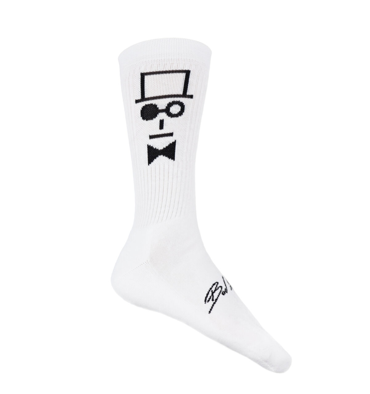 Top Hat Socks White - Image 3