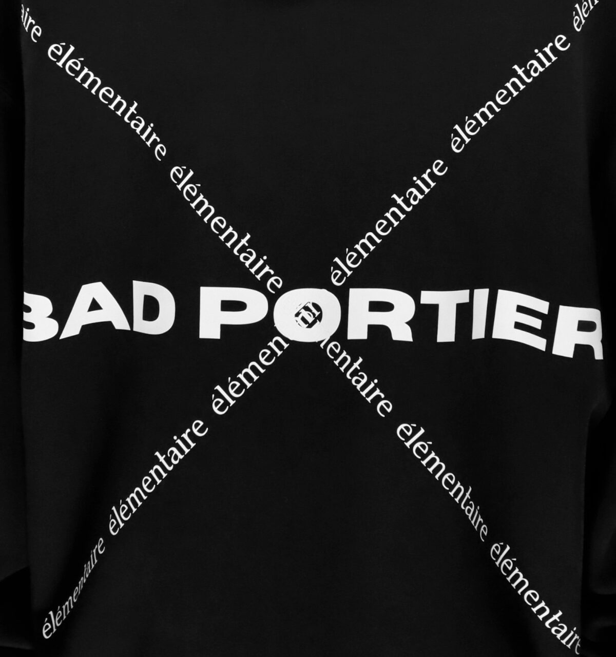 Cross Hoodie Black - Image 3