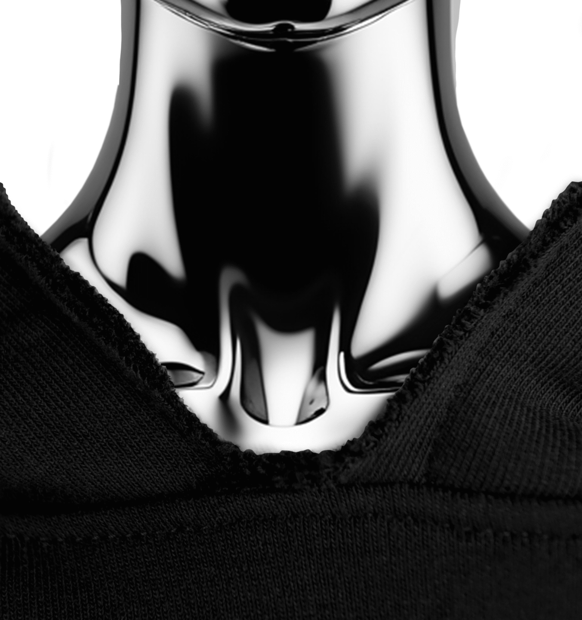 Skeleton Hoodie Black - Image 5