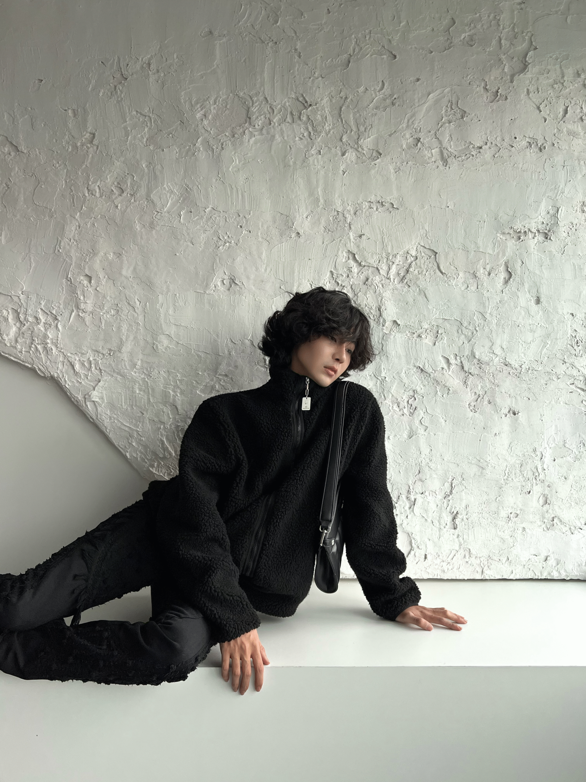 __aricp_Bad_Portier_Jacket_ÉLÉMENTAIRE_TWILL_BRUSHED_OVERSHIRT_BLACK_élémentaire_Streetwear_Collection_2024_5