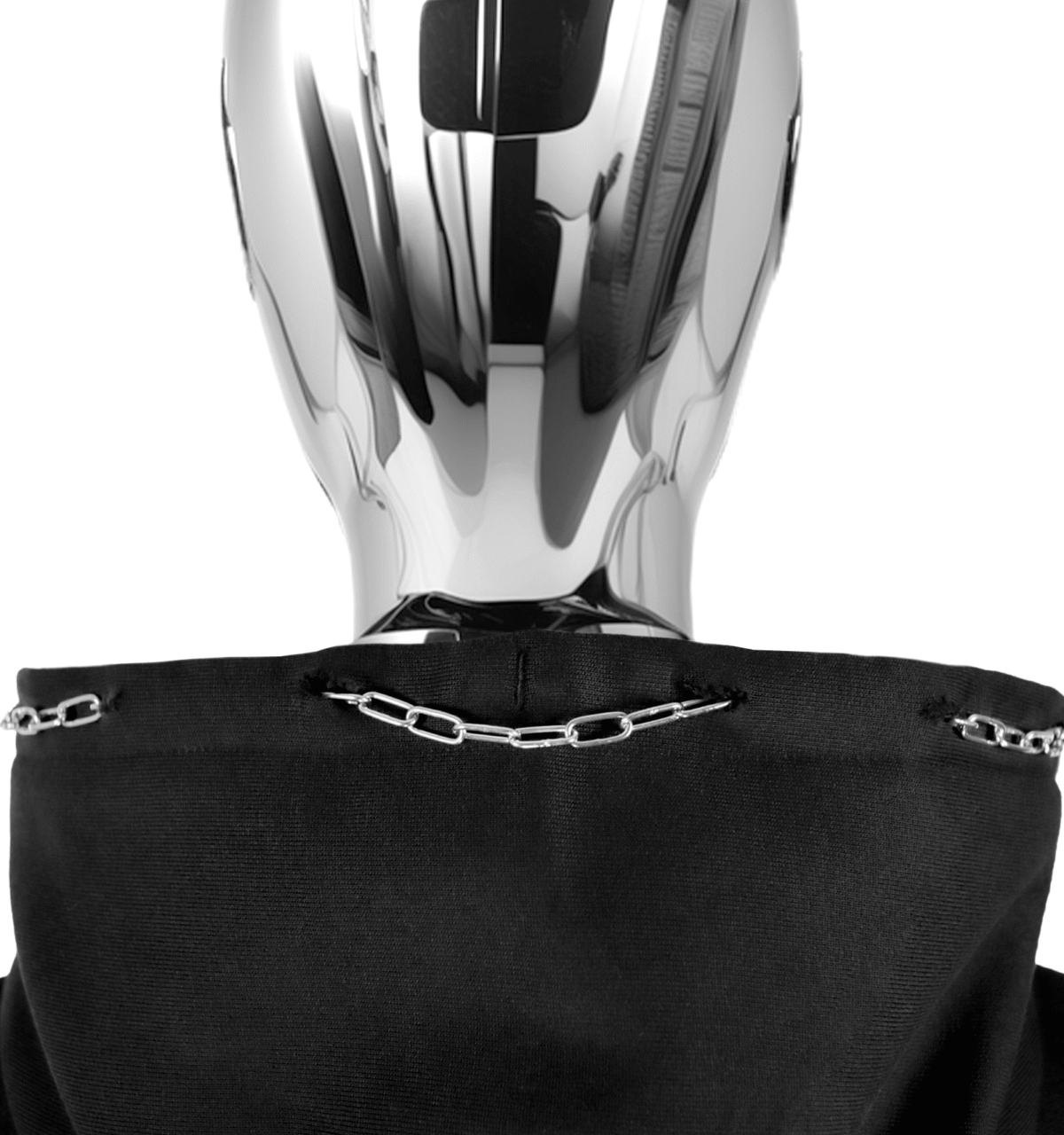 C'est La Fxxking Vie Chain Out Hoodie Black | HAND-FINISHED - Image 7