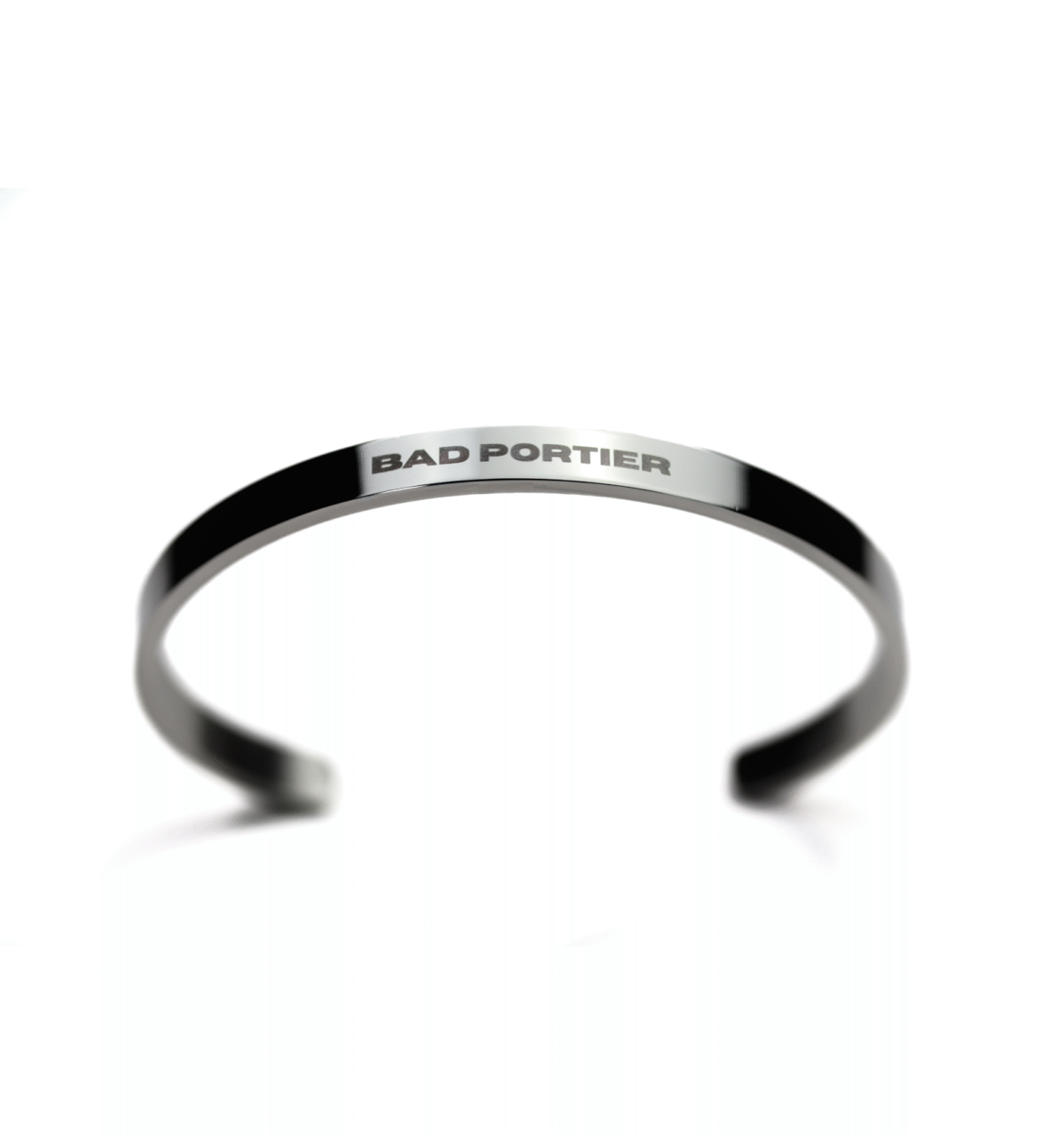 Lasered BAD PORTIER Bangle - Image 2