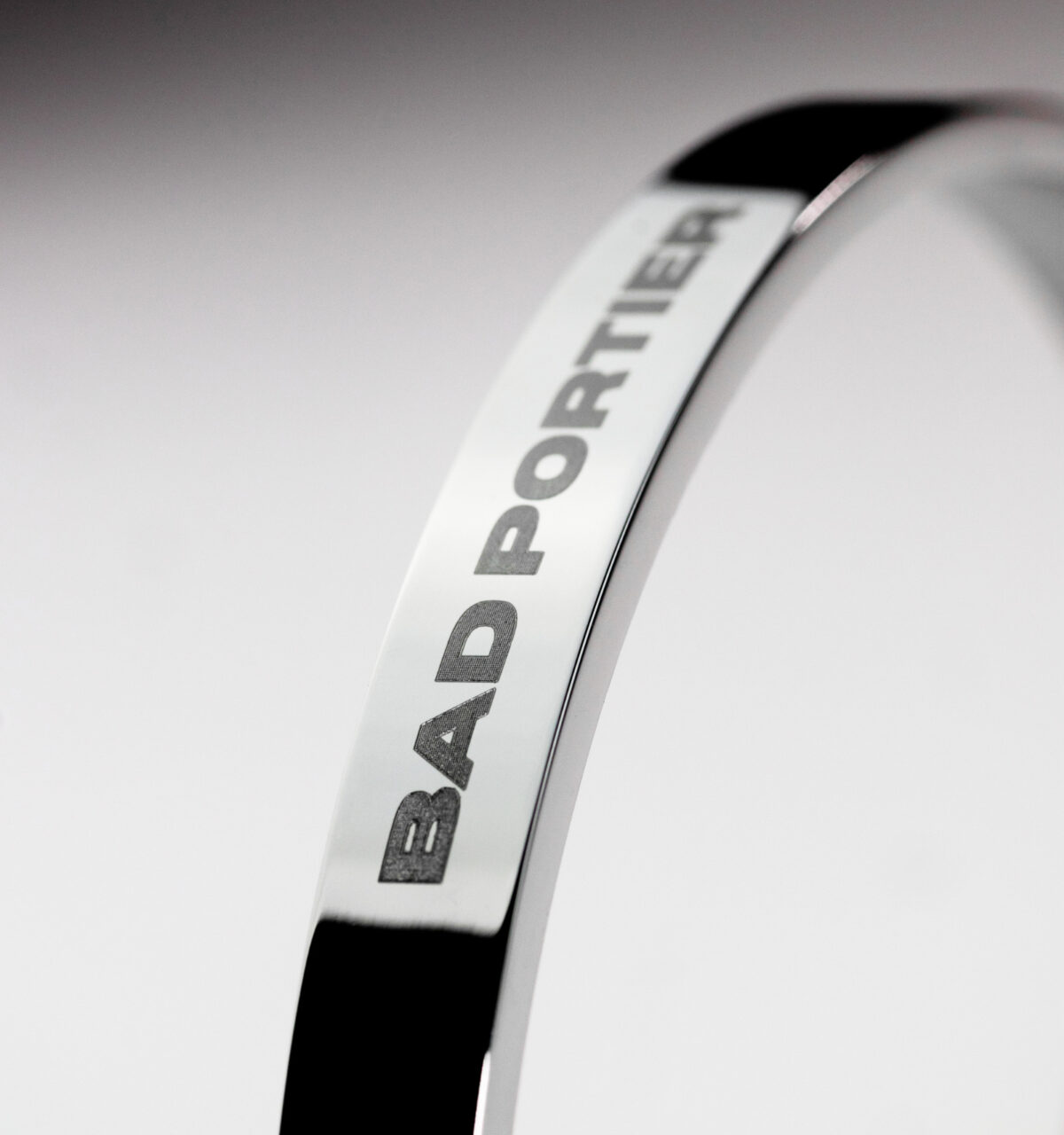 Lasered BAD PORTIER Bangle - Image 4